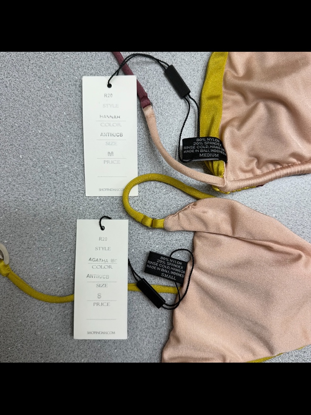 NWT! INDAH Hannah Top + Agatha Bottoms Bikini Set - Picture 12 of 12
